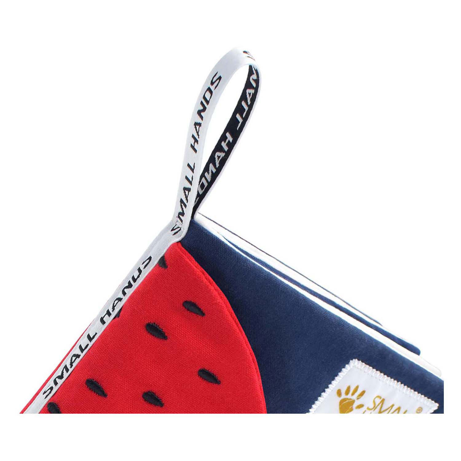 Mon premier livre - Livre bébé en tissu aux fruits colorés - 0-12 mois