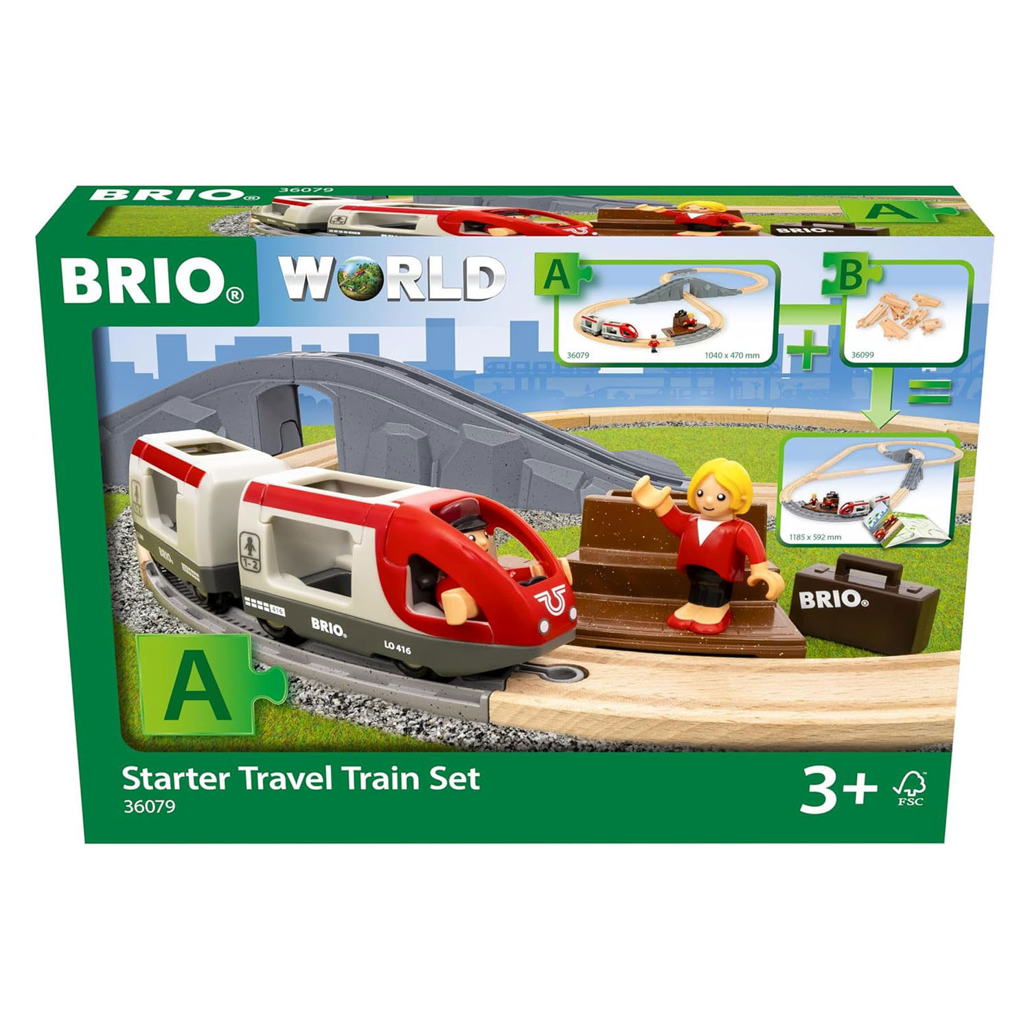 Brio Start Treinset Reis Trein - 22dlg.