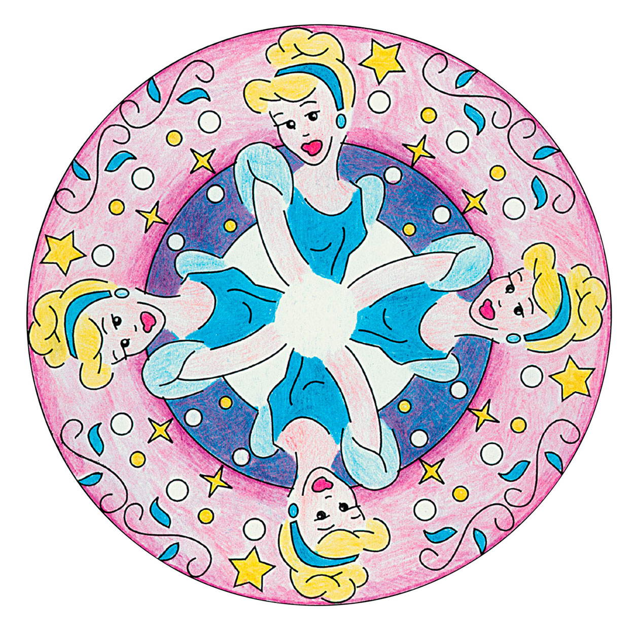 Mandala-Designer - Disney Prinses 