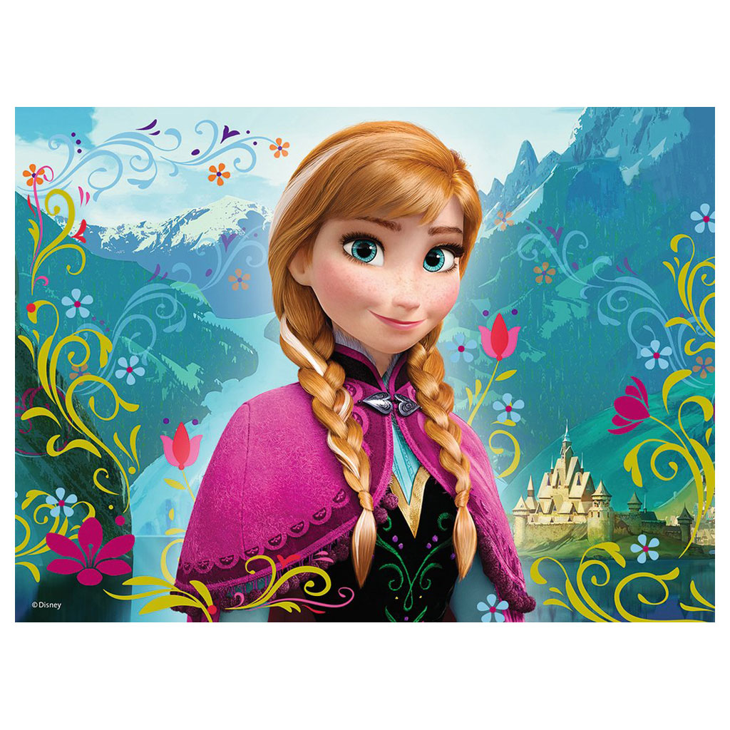 Puzzle La Reine des Neiges Disney - La Reine des Neiges, 4en1