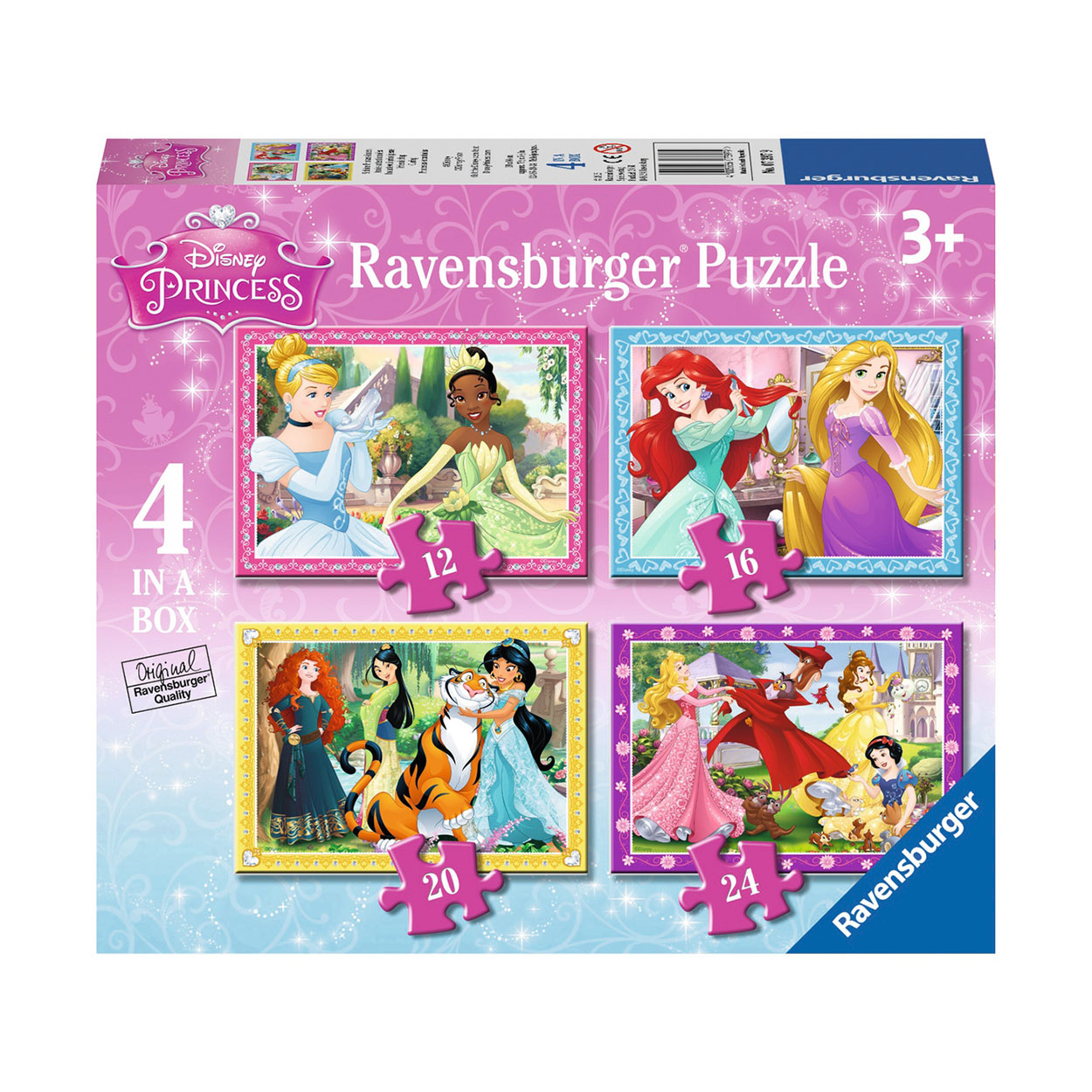 Vroegst regionaal Denk vooruit Disney Prinses Puzzel, 4in1 online kopen? | Lobbes Speelgoed België