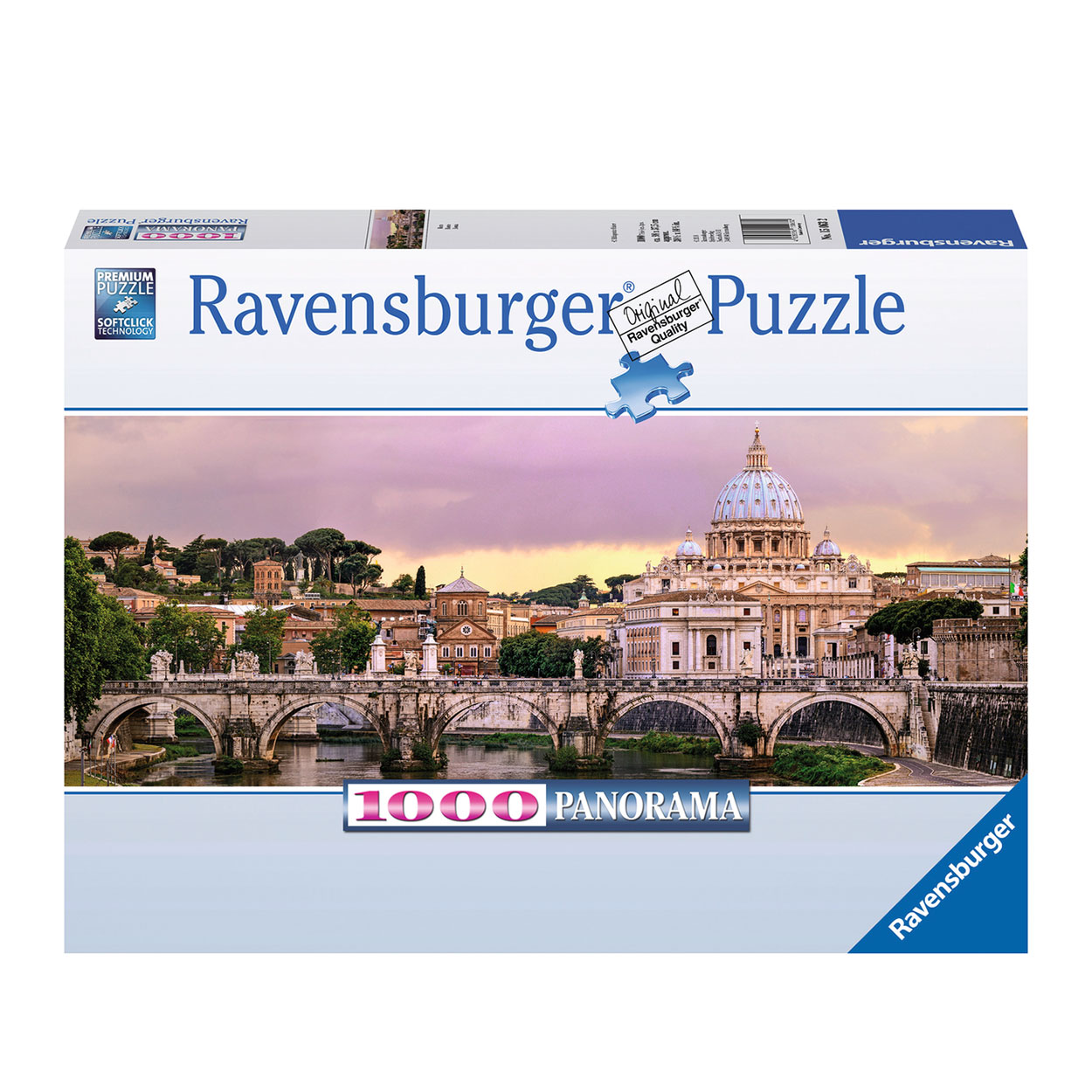 Rome Panorama Puzzel, 1000st.