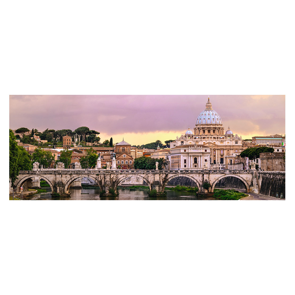 Rome Panorama Puzzel, 1000st.