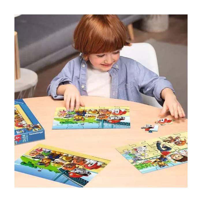 Ravensburger PAW Patrol Puzzel - Dappere Honden, 2x24st.