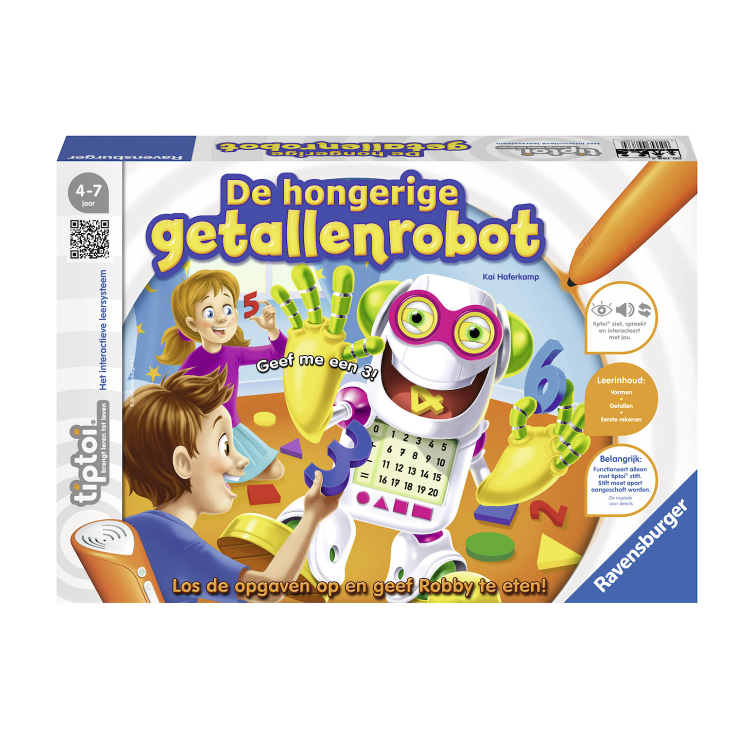 Tiptoi - De Hongerige Getallenrobot online kopen Speelgoed