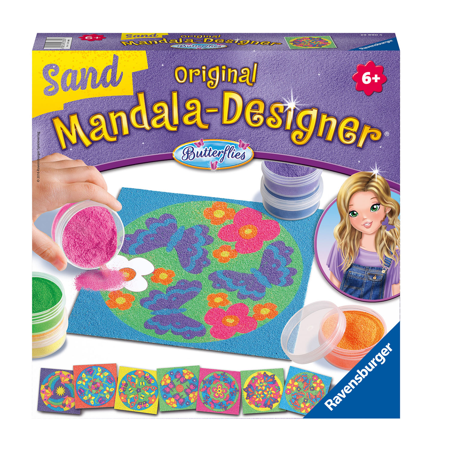 Mandala-Designer Sand - Butterflies