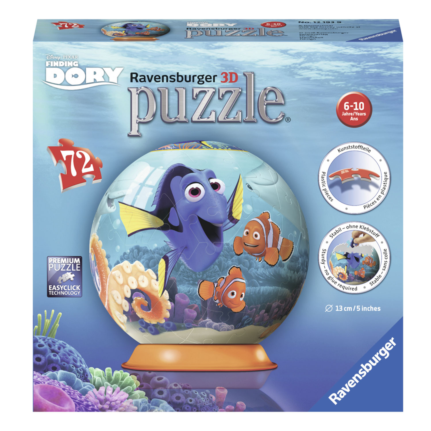 Finding Dory Puzzelbal, 72st.