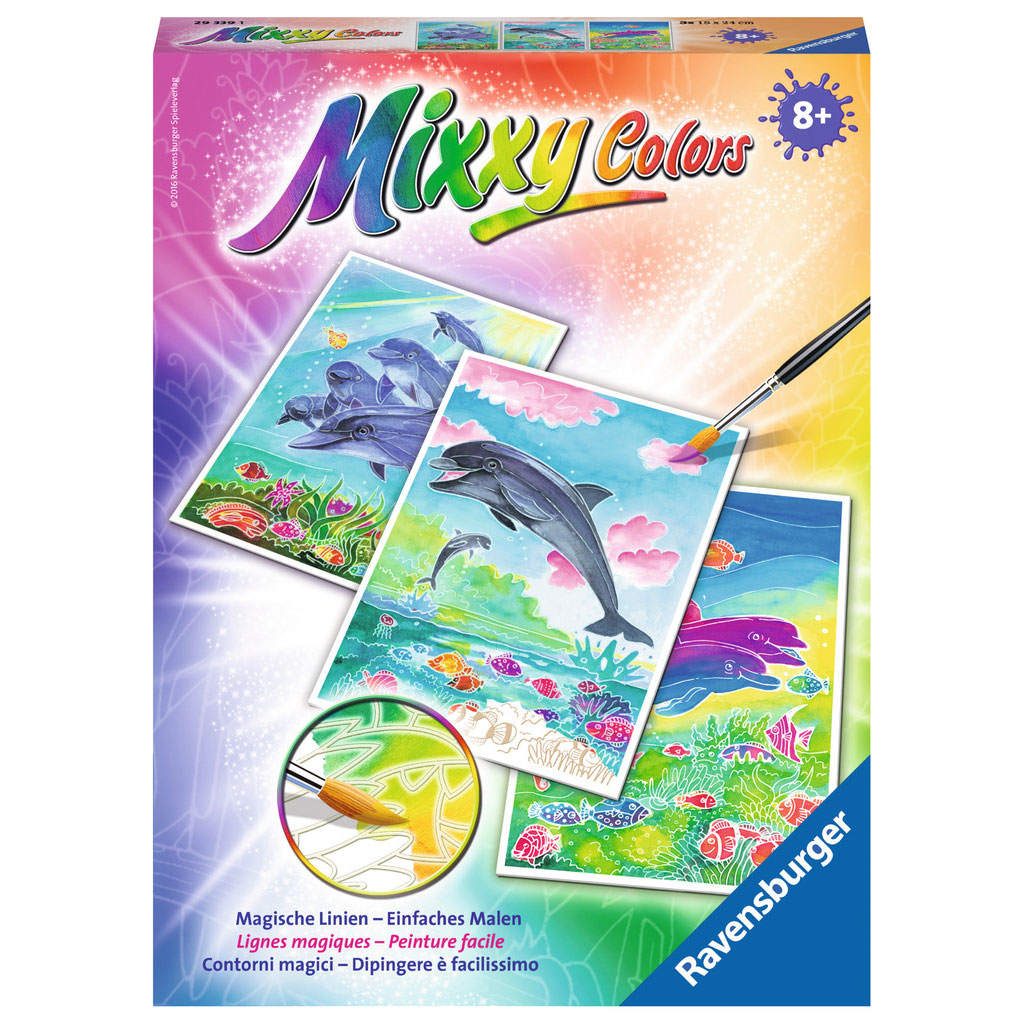 Mixxy Colors Midi - Dolfijnen