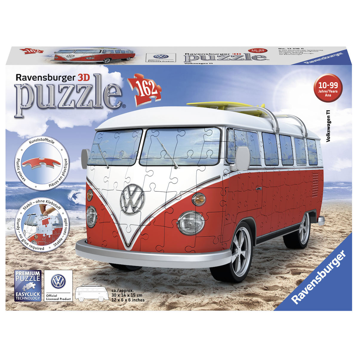 Ravensburger 3D Puzzel - Volkswagen Bus