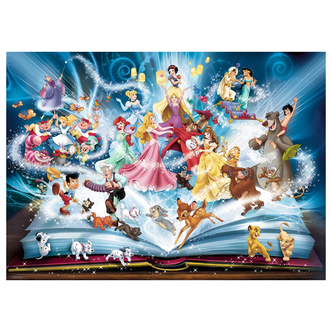 Livre de contes de fées magiques Disney , 1500 pièces.