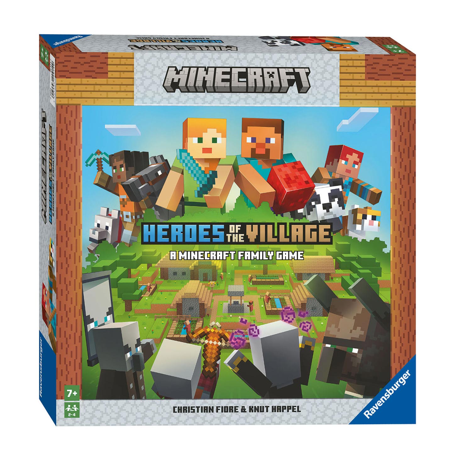 priester beddengoed het kan Minecraft Junior - Heroes of the Village Bordspel ... | Lobbes Speelgoed