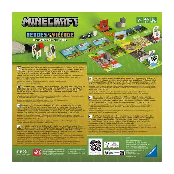 Ravensburger Minecraft Junior - Heroes of the Village Bordspel