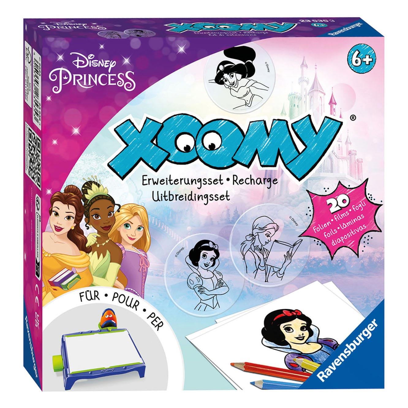 Recharge Ravensburger Xoomy - Princesse Disney