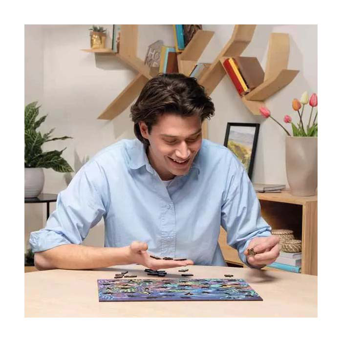 Ravensburger Holzpuzzle Unter dem Meer, 500 Teile.