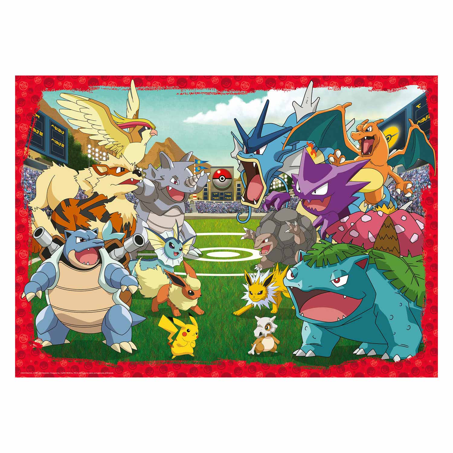 Ravensburger Puzzle Confrontation entre Pokémon, 1000 pcs.
