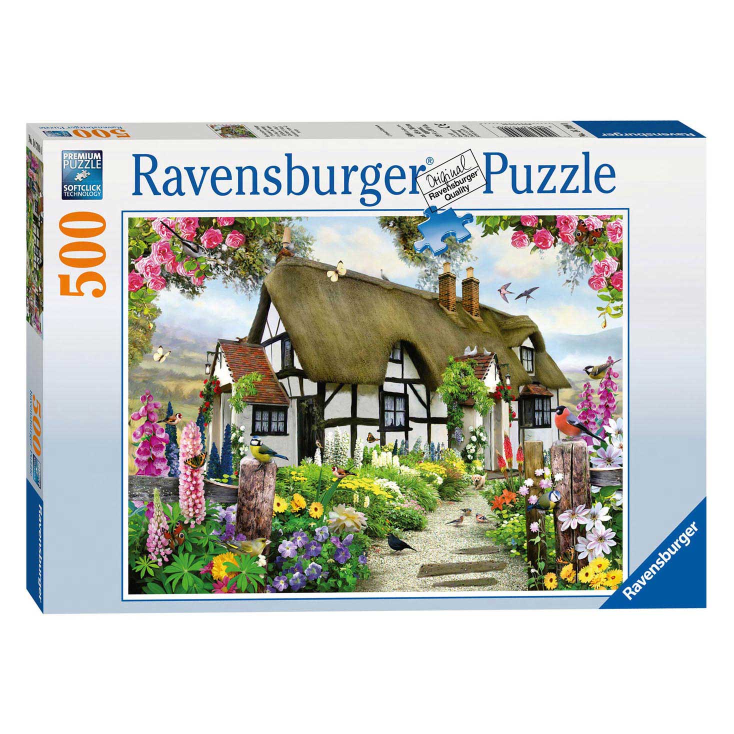 slepen Christian Tweet Ravensburger Puzzel Idyllische Cottage, 500st. ... | Lobbes Speelgoed
