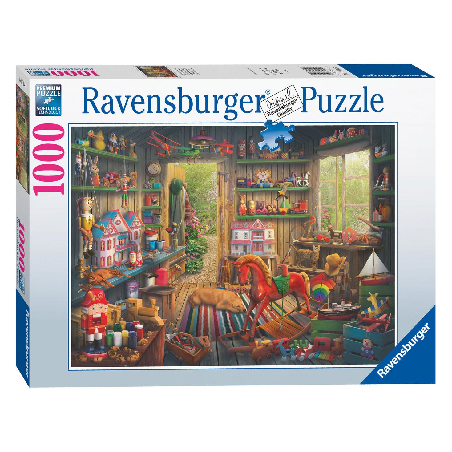 Ravensburger Puzzle Jouets nostalgiques, 1000 pcs.