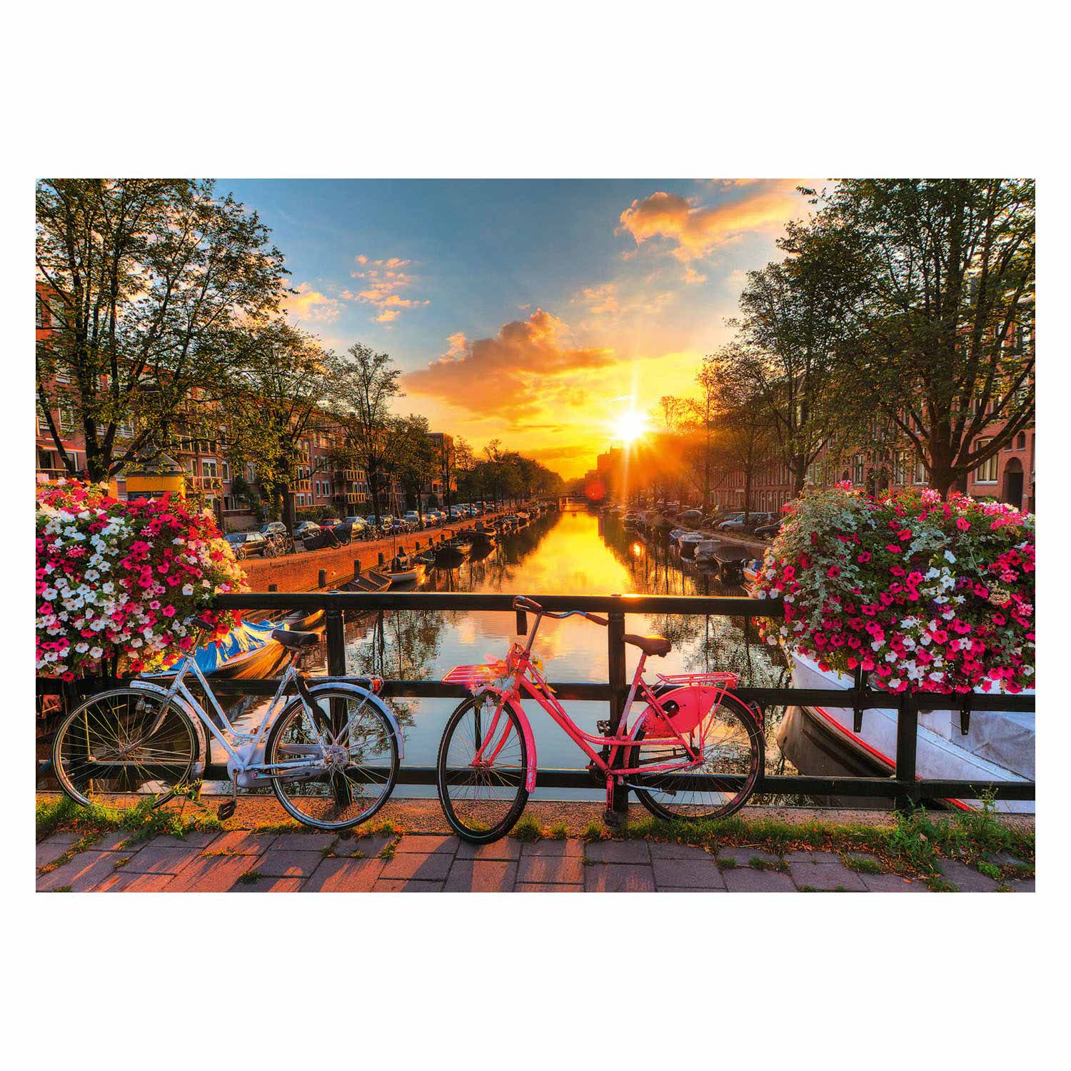 Ravensburger Puzzle Cyclisme à Amsterdam, 1000 pcs.