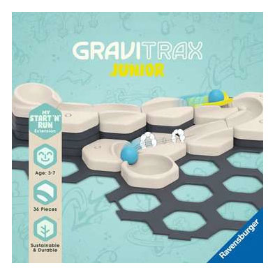 Ravensburger - Gravitrax Junior - Starter Set My Jungle 100 pièces -  Circuit de billes - Jeu de construction créatif 