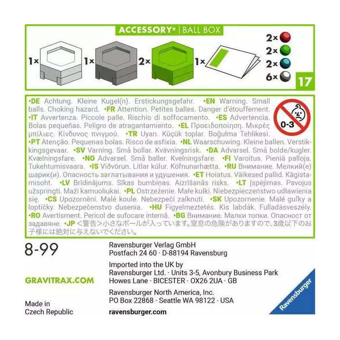 Boîte à billes d'accessoires GraviTrax