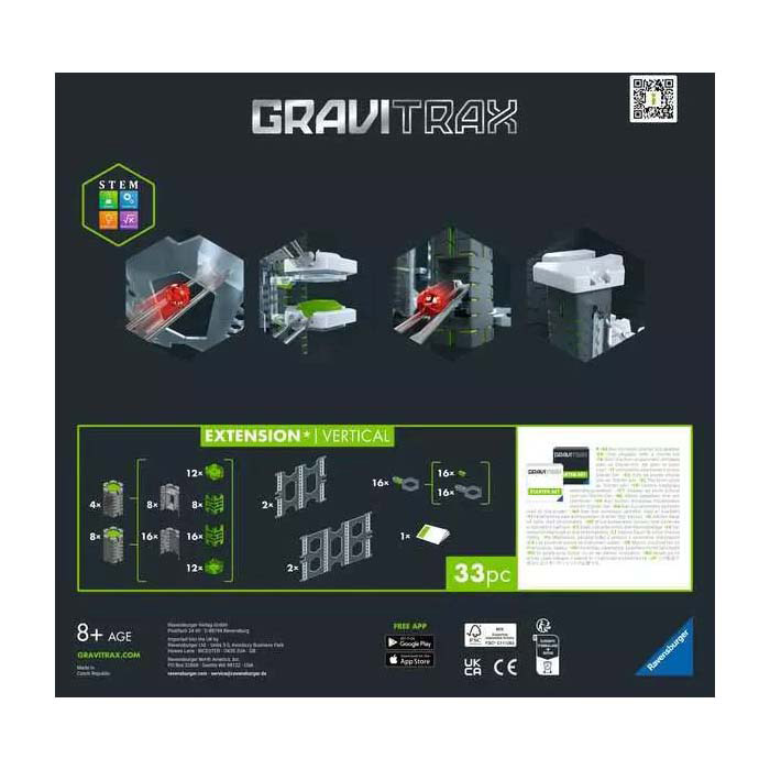 Ensemble d'extension GraviTrax vertical