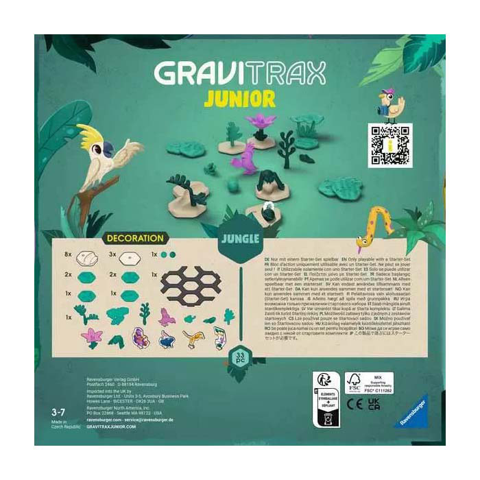 Ensemble d'extension Gravitrax Junior Jungle