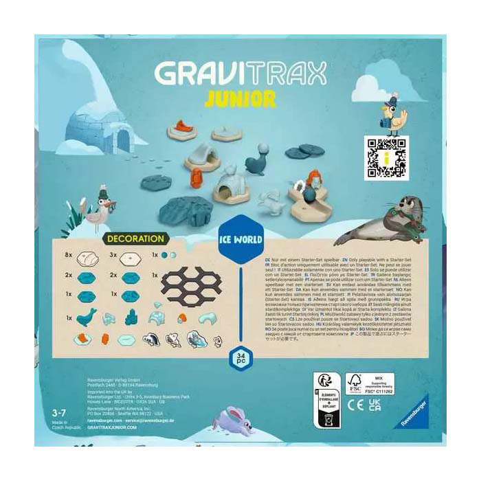 Ensemble d'extension Gravitrax Junior Glace