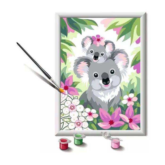 Ravensburger CreArt Schilderen op Nummer - Koala Schatjes