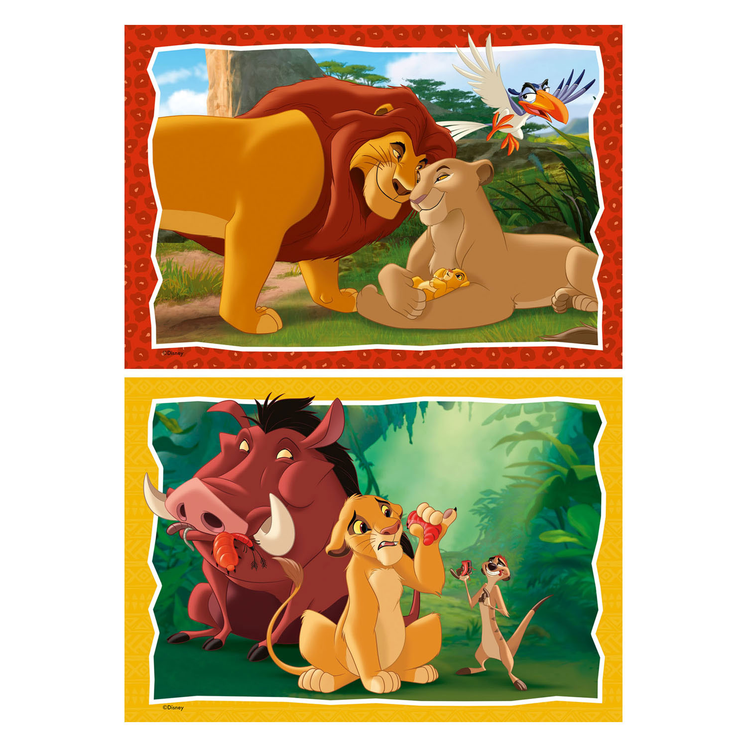 Puzzle Roi Lion, 2x24pcs.