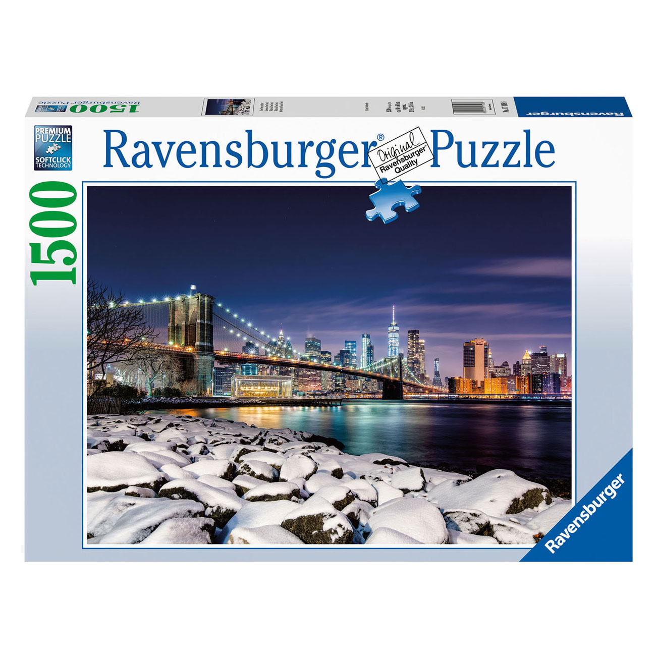 Puzzle Hiver à New York, 1500 pcs.
