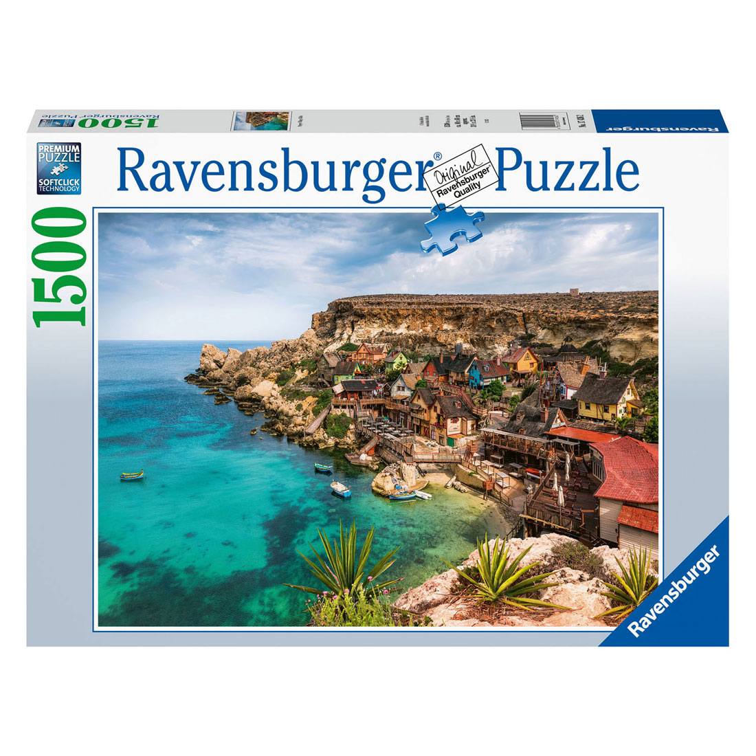 Puzzle Popeye Village Malte, 1500 pcs.