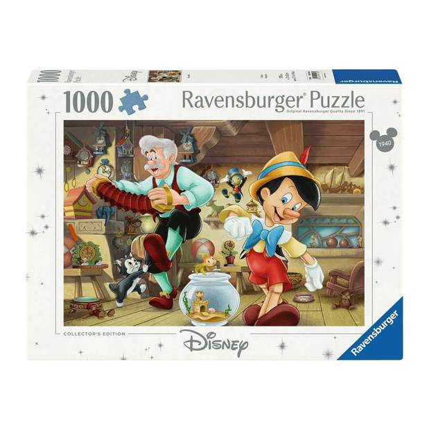 Puzzle Disney Pinocchio, 1000 pièces.