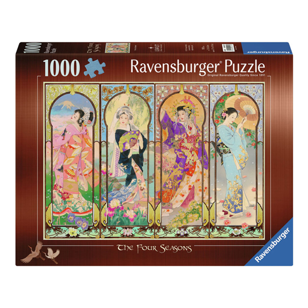 Puzzle Die vier Jahreszeiten, 1000 Teile.