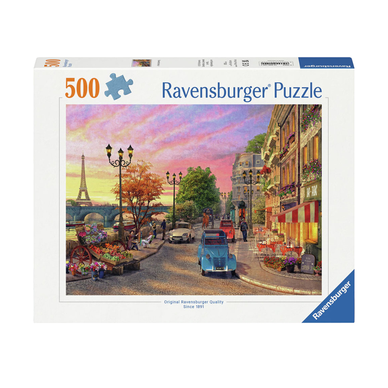 Puzzle Abendstimmung in Paris, 500 Teile.