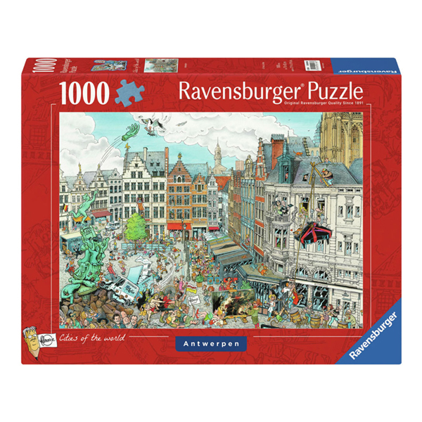 Puzzle Fle : Anvers, 1000 pcs.