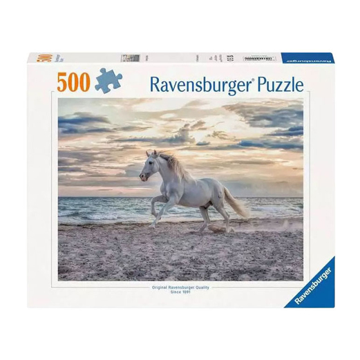 Puzzle Pferd am Strand, 500 Teile.