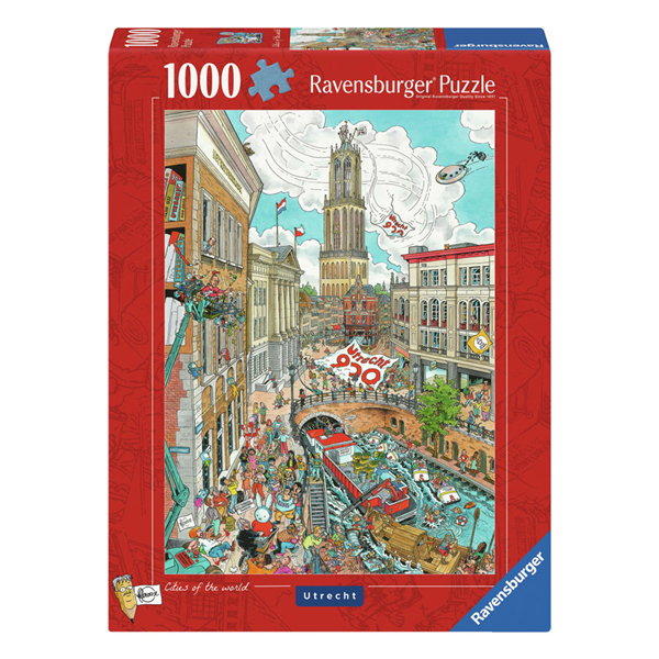 Puzzle Fleroux Utrecht, 1000 Teile.