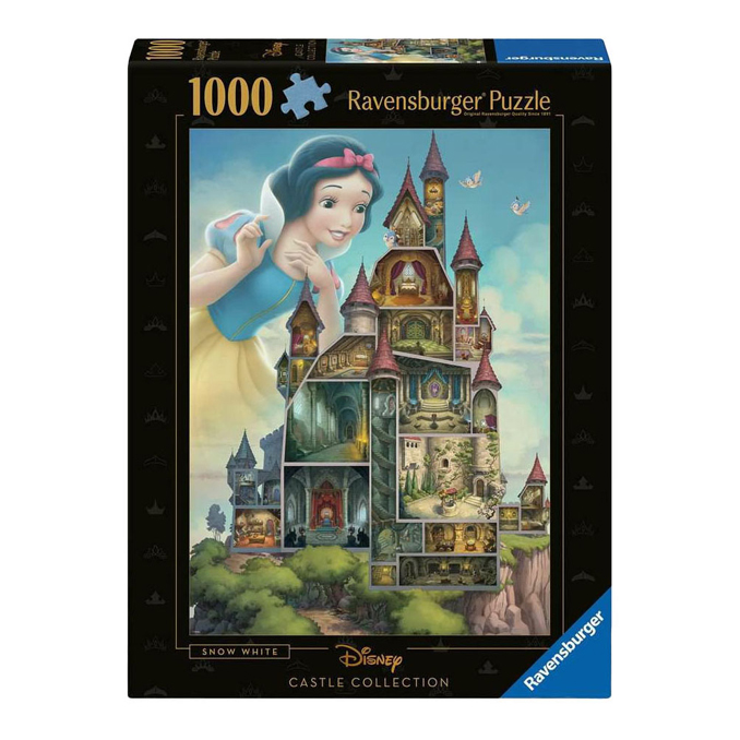 Puzzle Châteaux Disney Blanche Neige, 1000 pcs.