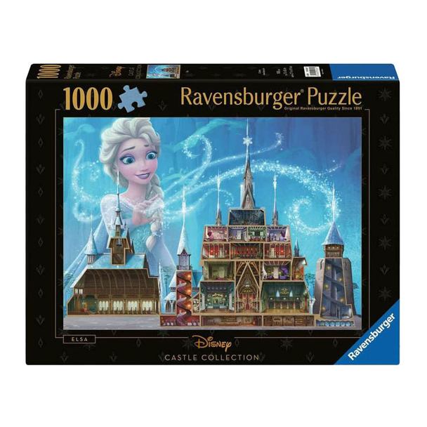 Puzzle Châteaux Disney Elsa, 1000 pcs.