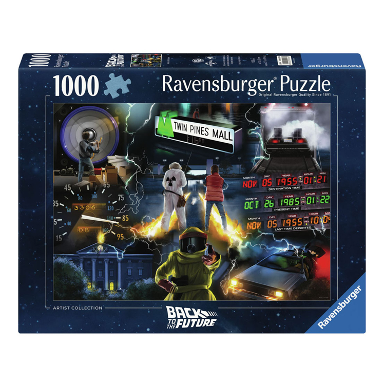 Puzzle Retour vers le futur, 1000 pcs.