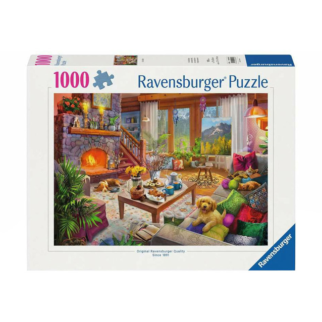 Puzzle Cabane Cosy, 1000 pcs.