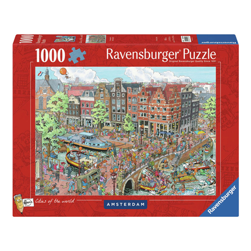 Puzzle Fleroux Amsterdam, 1000 pcs.