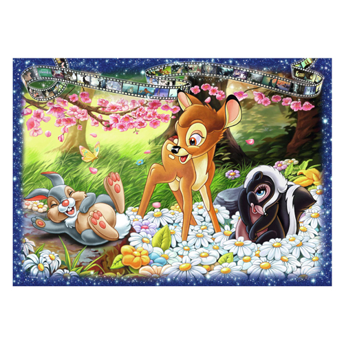 Puzzle Disney Bambi, 1000 Teile.