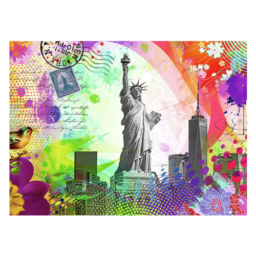 Puzzle Carte postale de New York, 500 pcs.