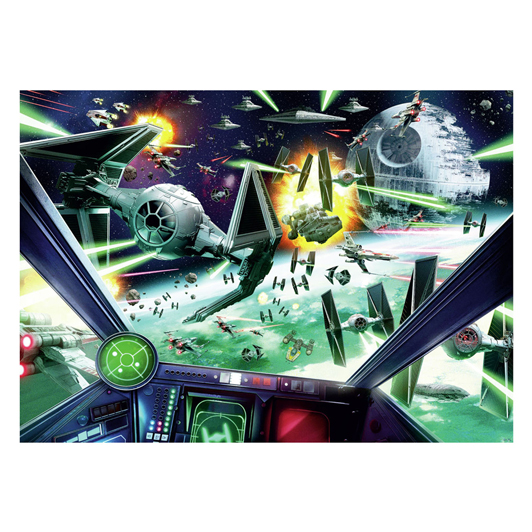 Puzzle Star Wars X-Wing Cockpit, 1000 Teile.