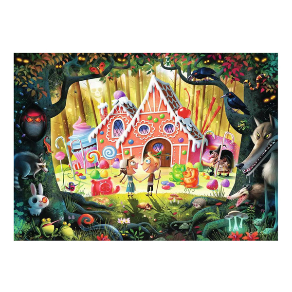 Puzzle Hansel et Gretel, 1000 pcs.