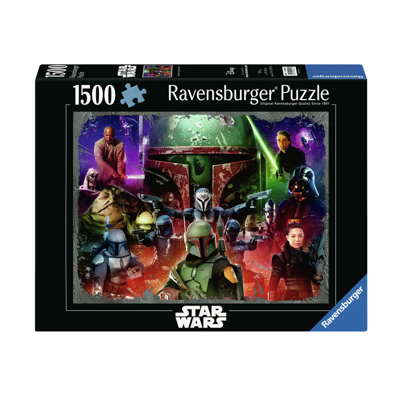 Puzzle Star Wars Boba Fett Bounty Hunter, 1500 Teile.