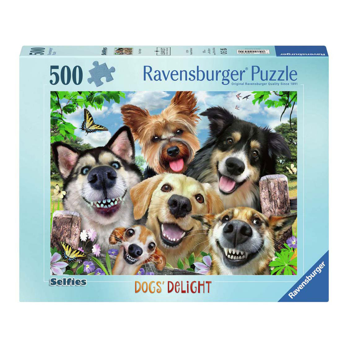 Puzzle Happy Dogs, 1000 Teile.