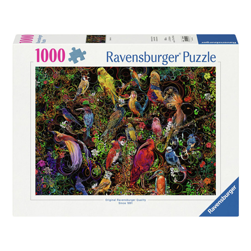 Puzzle Schöne Vögel, 1000 Teile.