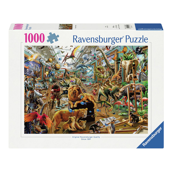 Puzzle Chaos In The Gallery, 1000 Teile.